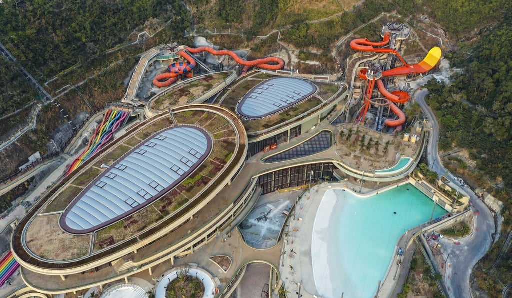 The new facility spans more than 55,740 square metres on a Tai Shue Wan hillside. Photo: Winson Wong The new facility spans more than 55,740 square metres on a Tai Shue Wan hillside. Photo: Winson Wong