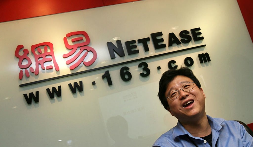 A file photo from 2006 of NetEase CEO William Lei Ding. NetEase owns 62.5 per cent of its music-streaming subsidiary. Photo: Bloomberg A file photo from 2006 of NetEase CEO William Lei Ding. NetEase owns 62.5 per cent of its music-streaming subsidiary. Photo: Bloomberg