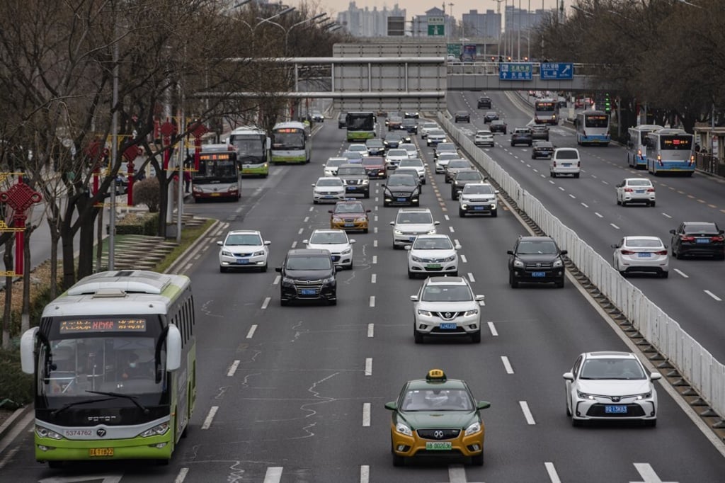 China, the world's biggest car market, aims to boost auto sales and add more charging facilities for electric vehicles this year. Photo: Bloomberg China, the world's biggest car market, aims to boost auto sales and add more charging facilities for electric vehicles this year. Photo: Bloomberg