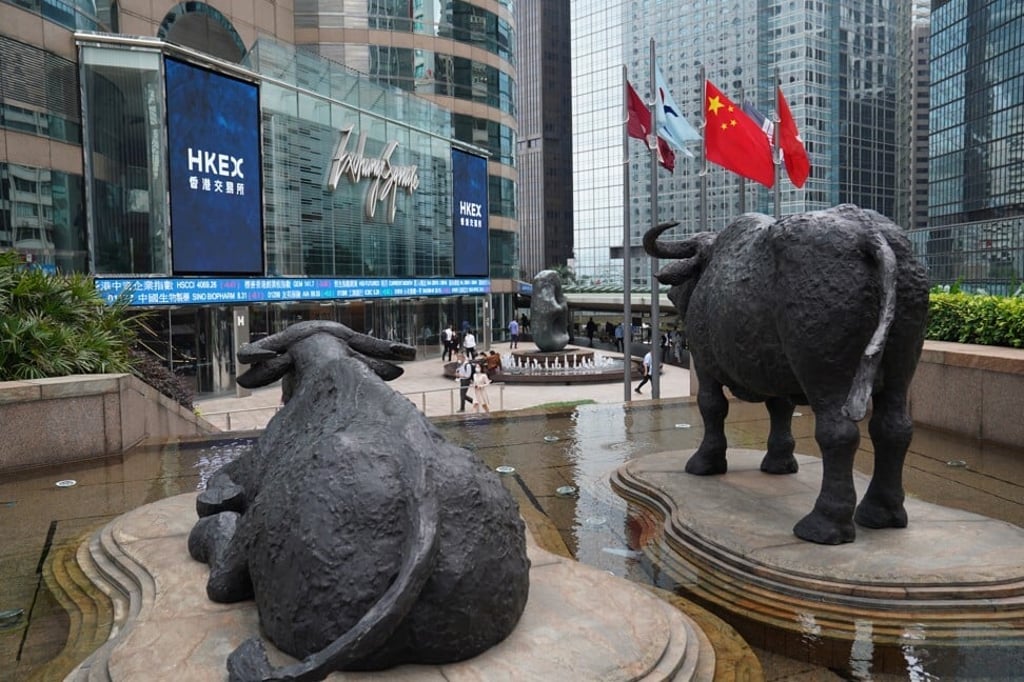 Bourse operator Hong Kong Exchanges & Clearing reported its fourth consecutive record high profit for the year’s first half. Photo: Sam Tsang