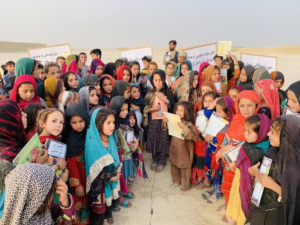 More than 60 per cent of the 3.7 million out-of-school children in Afghanistan are girls. Photo: Pen Path Civil Society
