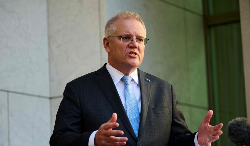 Australian Prime Minister Scott Morrison. Photo: AFP