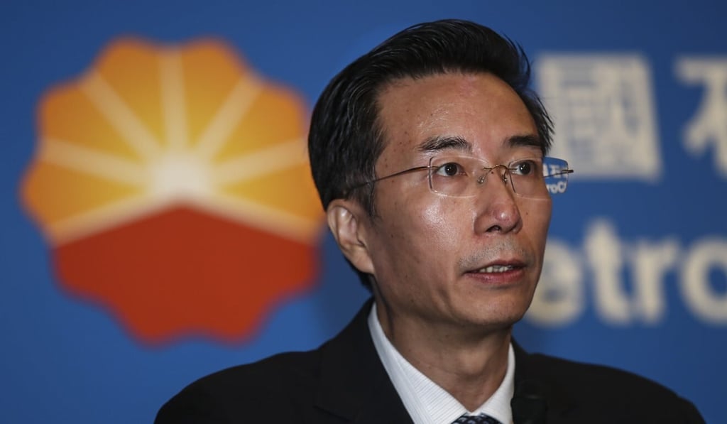 CNOOC chairman Wang Dongjin said the company has set up a team to implement carbon reduction targets. Photo: Nora Tam
