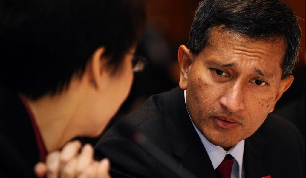 Singapore Foreign Minister Vivian Balakrishnan (right). File photo: AFP Singapore Foreign Minister Vivian Balakrishnan (right). File photo: AFP