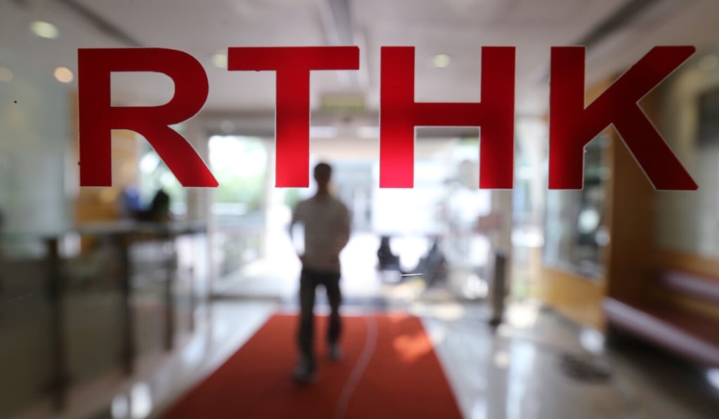 The student was working for RTHK at the time of the arrest. Photo: Dickson Lee