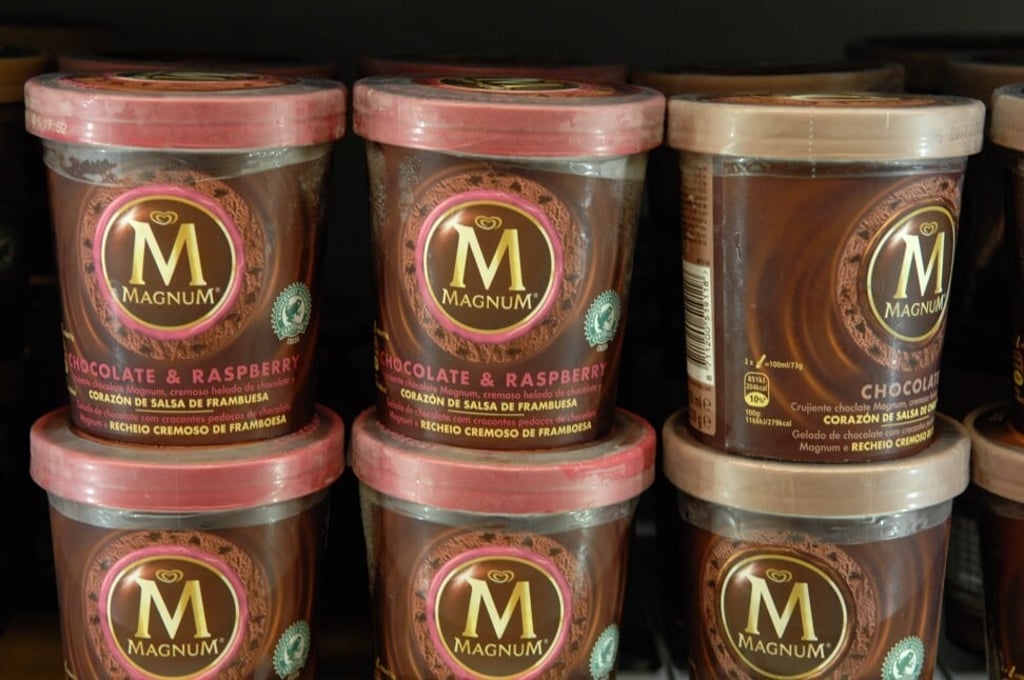 Sales of Magnum products have boomed in recent years in China. Photo: Getty Sales of Magnum products have boomed in recent years in China. Photo: Getty