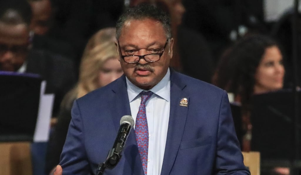 Reverend Jesse Jackson earlier this year urged Black-Americans to get immunised. Photo: EPA-EFE