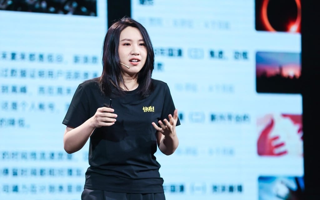 Anni Chen, founder and chief executive of Chinese comics app operator Kuaikan World (Beijing) Technology. Photo: SCMP