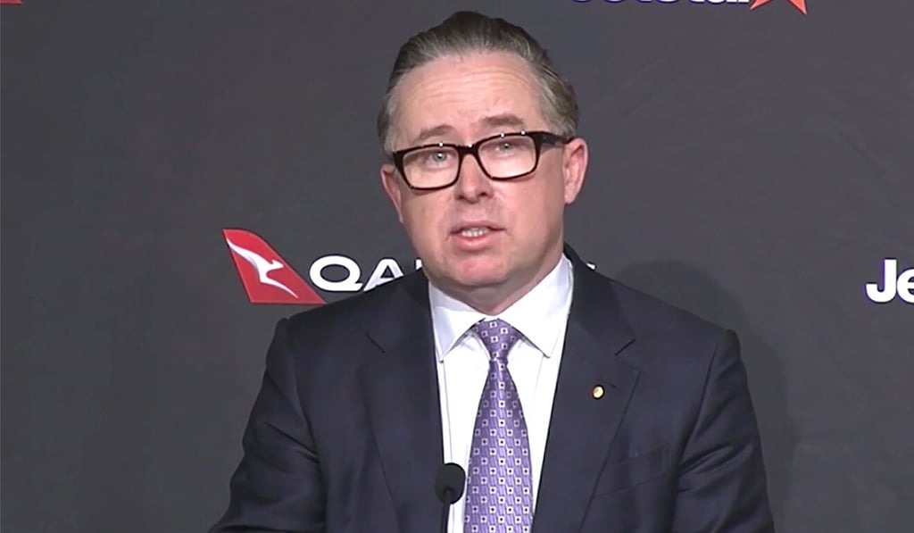 Qantas Group CEO Alan Joyce. Photo: EPA-EFE