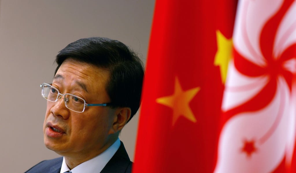 Hong Kong No 2 official John Lee chairs a vetting body which will screen candidates for the coming Election Committee polls. Photo: Nora Tam