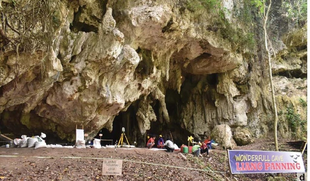 Scientists conduct excavation work in Indonesia's South Sulawesi. Photo: Handout