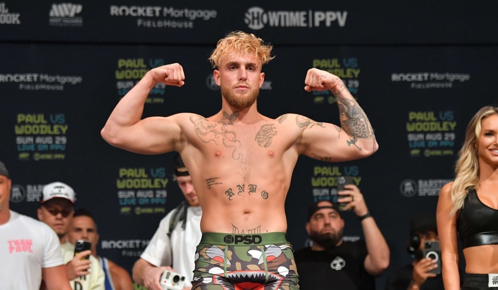 Jake Paul wins, again, a split decision victory over Tyron Woodley, and MMA fans across the planet are doing face palms. Photo: AFP Jake Paul wins, again, a split decision victory over Tyron Woodley, and MMA fans across the planet are doing face palms. Photo: AFP