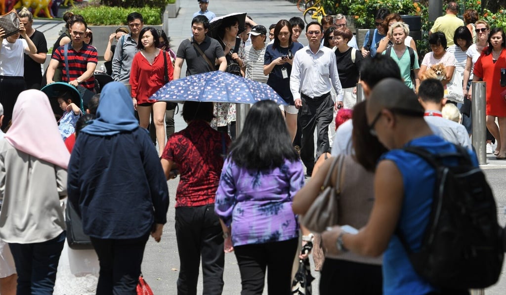 A ban on the tudung in the health care sector, national schools and the uniformed services has been a long-standing gripe of Singapore’s Muslim community. Photo: AFP A ban on the tudung in the health care sector, national schools and the uniformed services has been a long-standing gripe of Singapore’s Muslim community. Photo: AFP