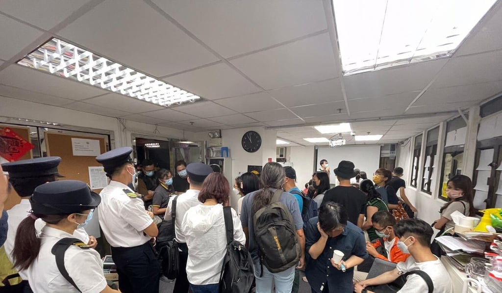 The event was held at opposition district councillor Chu Kong-wai’s office. Photo: Facebook