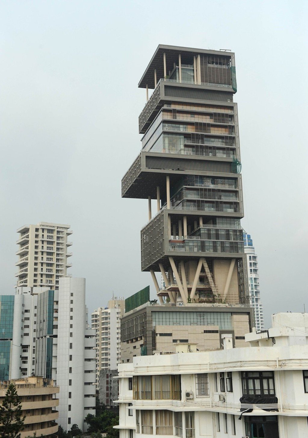 Indian billionaire Ambani's vertical villa inspires Hong Kong Mid