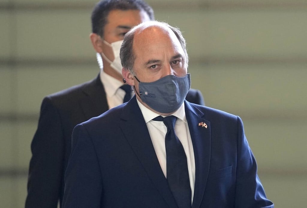 Britain’s Defence Secretary Ben Wallace. Photo: AP