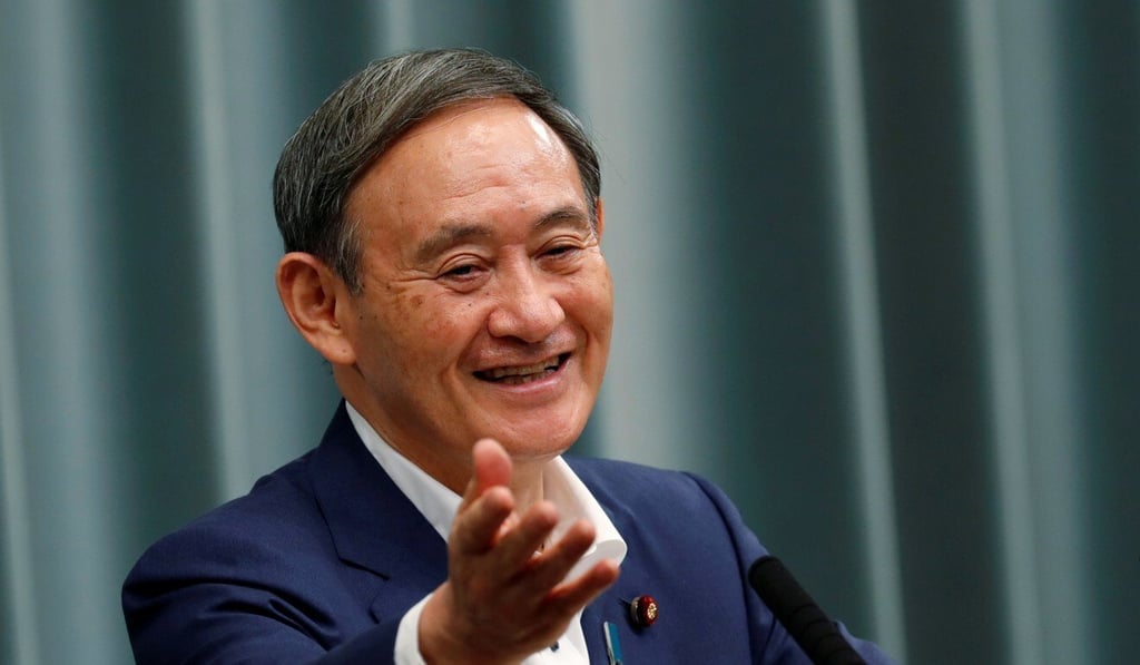 Japanese Prime Minister Yoshihide Suga last week announced he would resign. Photo: Reuters