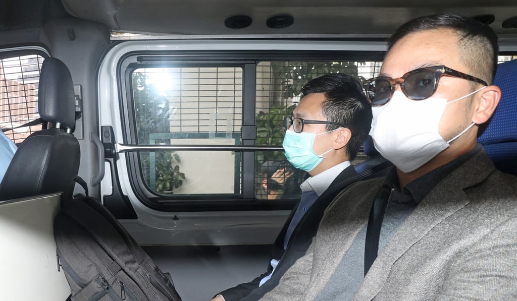 Eugene Yeoh Kim-loong, right, the former co-head of the IPO vetting team at Hong Kong Exchanges and Clearing. Photo: Handout