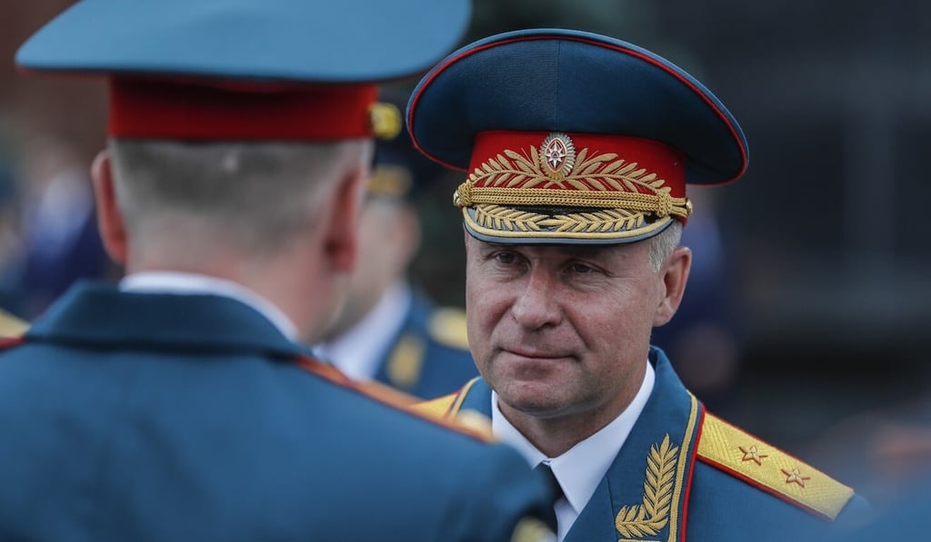 Yevgeny Zinichev attends a graduation ceremony in 2018. Photo: EPA-EFE Yevgeny Zinichev attends a graduation ceremony in 2018. Photo: EPA-EFE