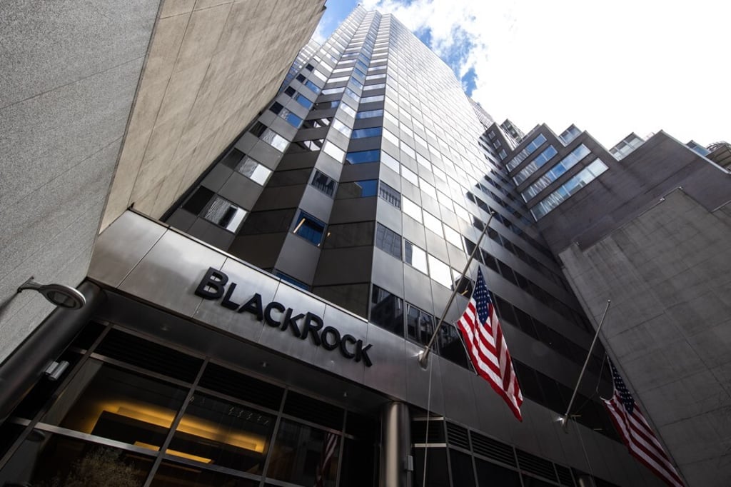 BlackRock’s headquarters in New York, in the United States. Photo: Bloomberg