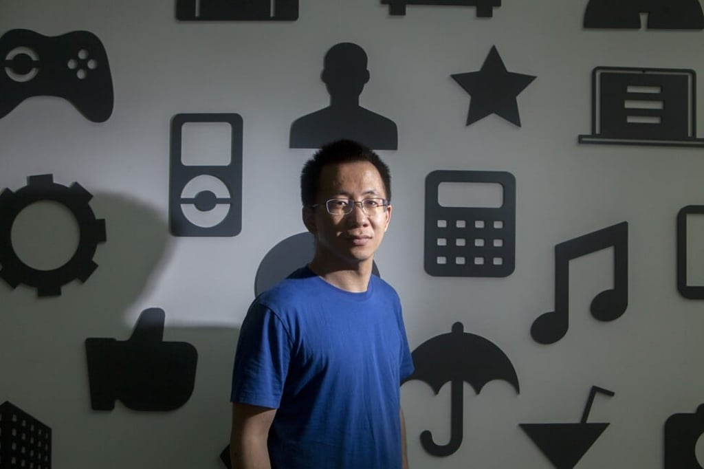 ByteDance’s founder Zhang Yiming at the company's headquarters in Beijing on Thursday, August 17, 2017. Photo: Bloomberg. ByteDance’s founder Zhang Yiming at the company's headquarters in Beijing on Thursday, August 17, 2017. Photo: Bloomberg.