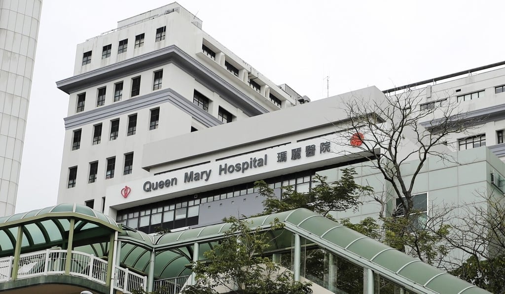 The incident at Queen Mary Hospital in Pok Fu Lam occurred late last month. Photo: Winson Wong