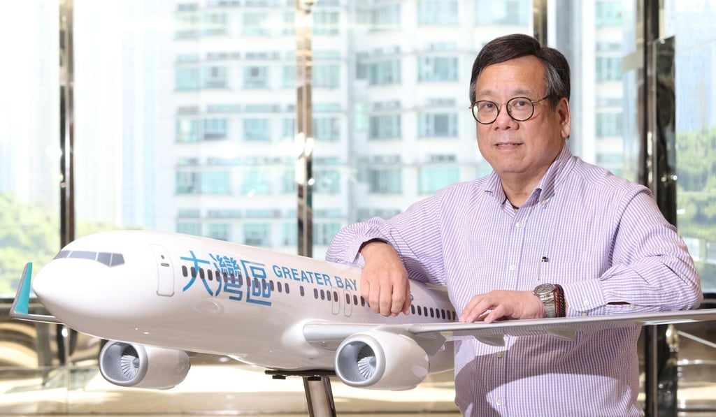 Greater Bay Airlines CEO Algernon Yau spoke to the Post about the fledgling airline’s near-term challenges. Photo: May Tse Greater Bay Airlines CEO Algernon Yau spoke to the Post about the fledgling airline’s near-term challenges. Photo: May Tse