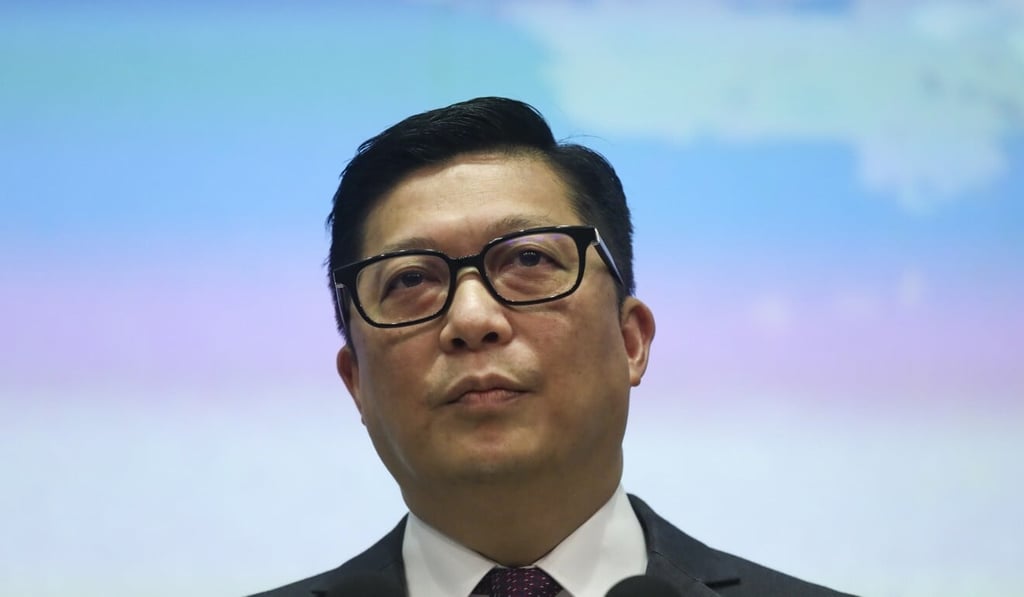 Secretary chief Chris Tang had earlier hit out at the journalist association. Photo: Jonathan Wong Secretary chief Chris Tang had earlier hit out at the journalist association. Photo: Jonathan Wong