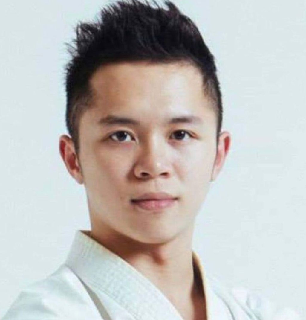 Karate exponent Lau Chi-ming has won bronze for Hong Kong in men’s kata at the National Games. Photo: Handout