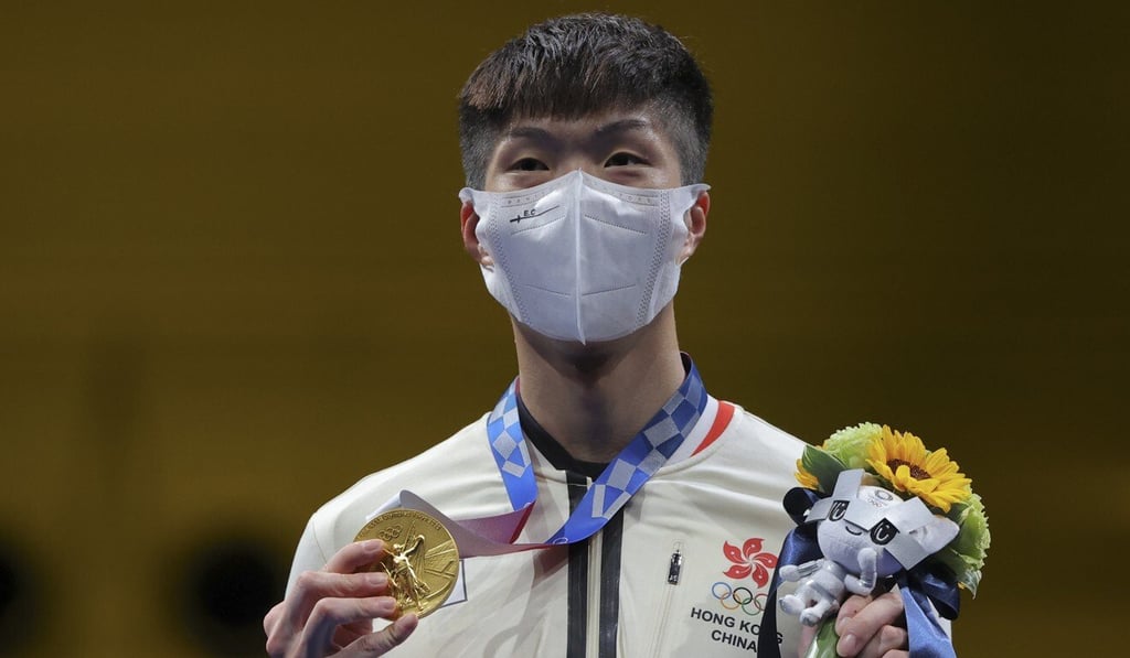 Olympic champion Edgar Cheung pulled out of the National Games due to injury, severely weakening the Hong Kong team. Photo: Reuters Olympic champion Edgar Cheung pulled out of the National Games due to injury, severely weakening the Hong Kong team. Photo: Reuters