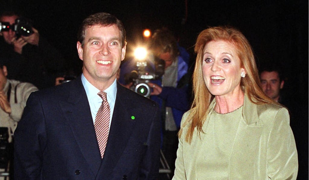 Britain’s Prince Andrew and his ex-wife, the Duchess of York, pictured in Oct 1999. File photo: AP
