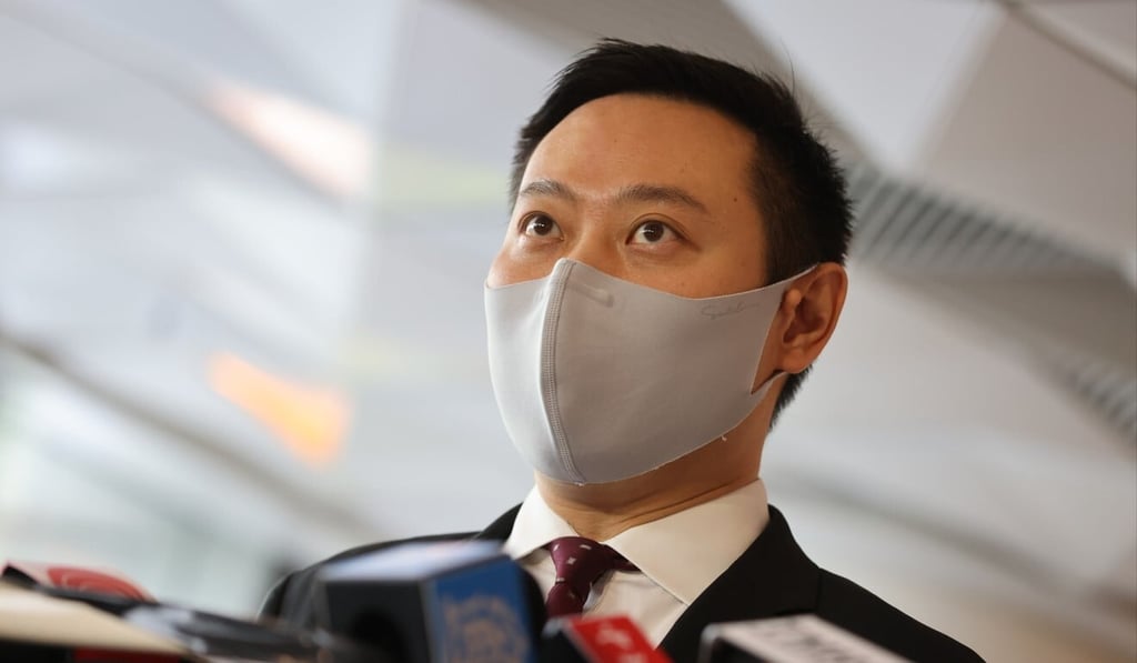 Secretary for Home Affairs Caspar Tsui previously disqualified seven district councillors. Photo: May Tse Secretary for Home Affairs Caspar Tsui previously disqualified seven district councillors. Photo: May Tse