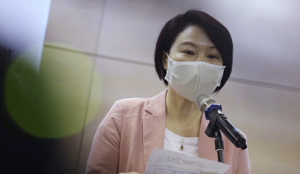 Starry Lee, chairwoman of the Democratic Alliance for the Betterment and Progress of Hong Kong. Photo: K. Y. Cheng