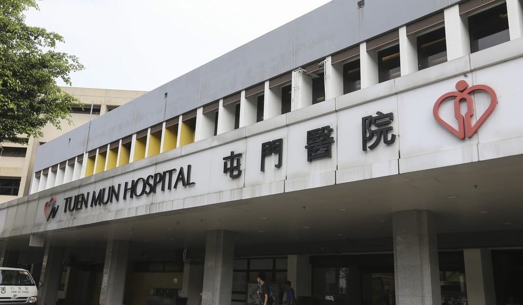 The man who died was unconscious when being taken to Tuen Mun Hospital. Photo: Dickson Lee