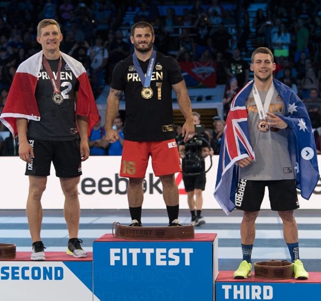 Ricky Garard (right) re-enters CrossFit. So how will fans react? Photo: CrossFit Games Ricky Garard (right) re-enters CrossFit. So how will fans react? Photo: CrossFit Games