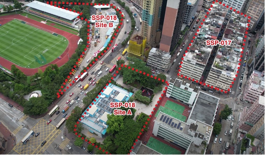 The redevelopment project covers three sites. Photo: Handout