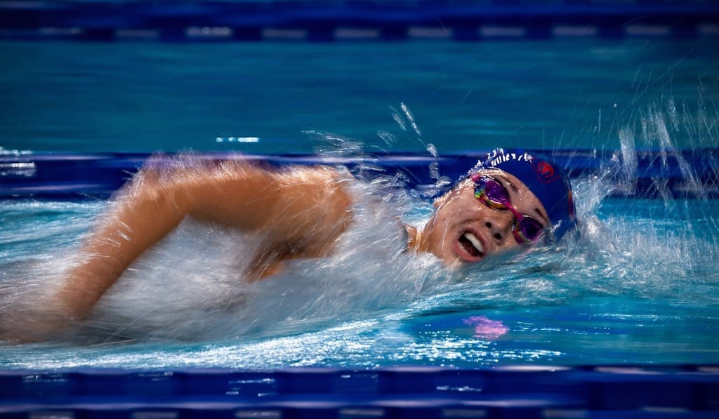 Hong Kong's Siobhan Haughey in action for Energy Standard during match nine of the 2021 International Swimming League in Naples, Italy. Photo: ISL/ Giorgio Scala /Deep Blue Media