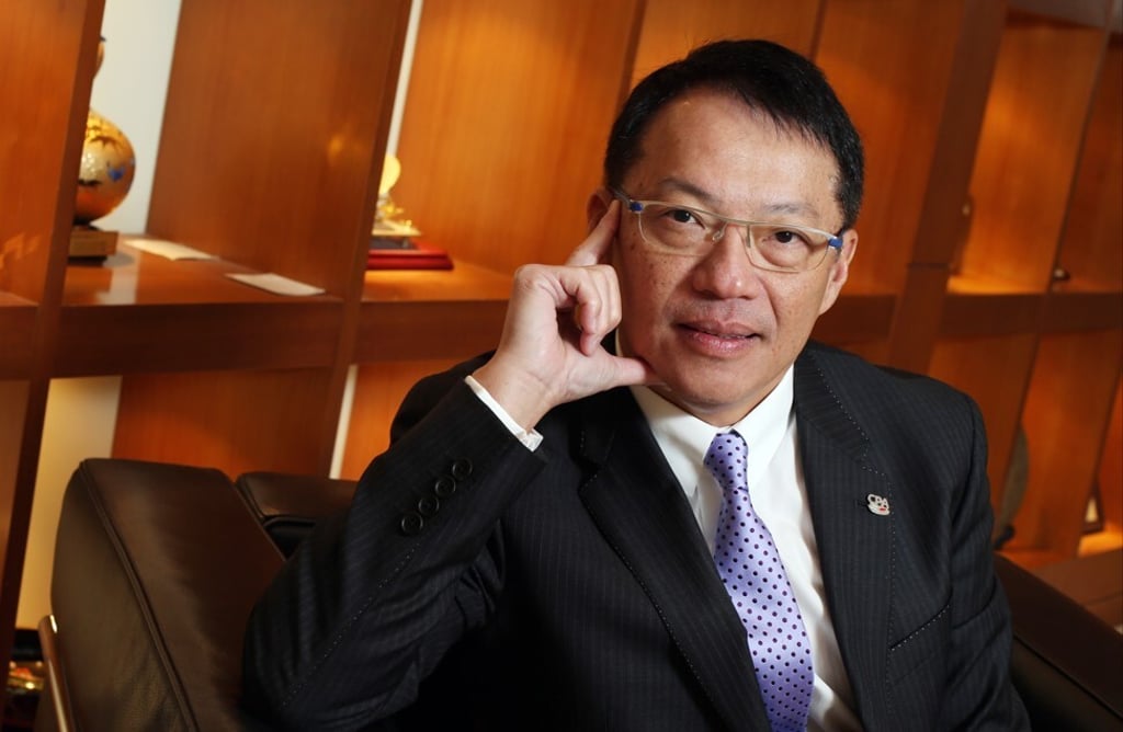 Clement Chan Kam-wing, president of Hong Kong Institute of Certified Public Accountants, on 19 December 2013. Photo: SCMP Clement Chan Kam-wing, president of Hong Kong Institute of Certified Public Accountants, on 19 December 2013. Photo: SCMP