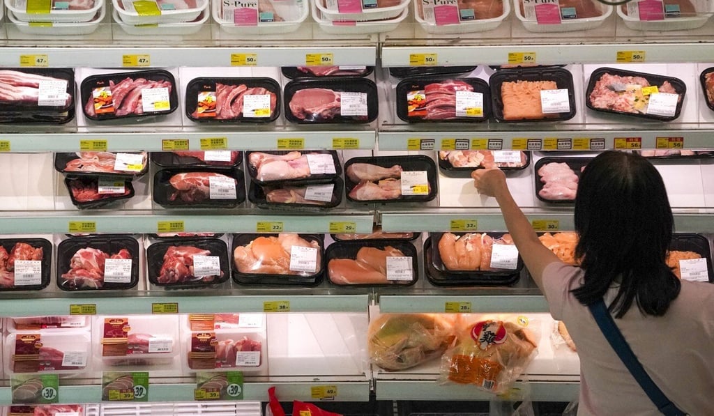 Plastic meat trays in supermarkets are among the items that could be phased out. Photo: Felix Wong Plastic meat trays in supermarkets are among the items that could be phased out. Photo: Felix Wong