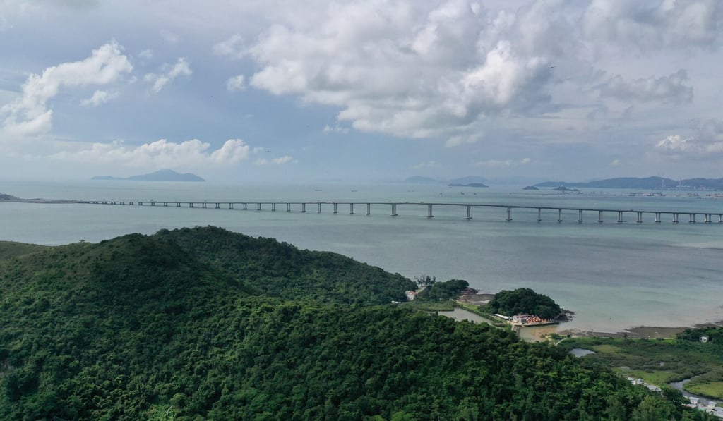 The Hong Kong-Zhuhai-Macau Bridge is the world’s longest sea-crossing. Photo: Nora Tam The Hong Kong-Zhuhai-Macau Bridge is the world’s longest sea-crossing. Photo: Nora Tam