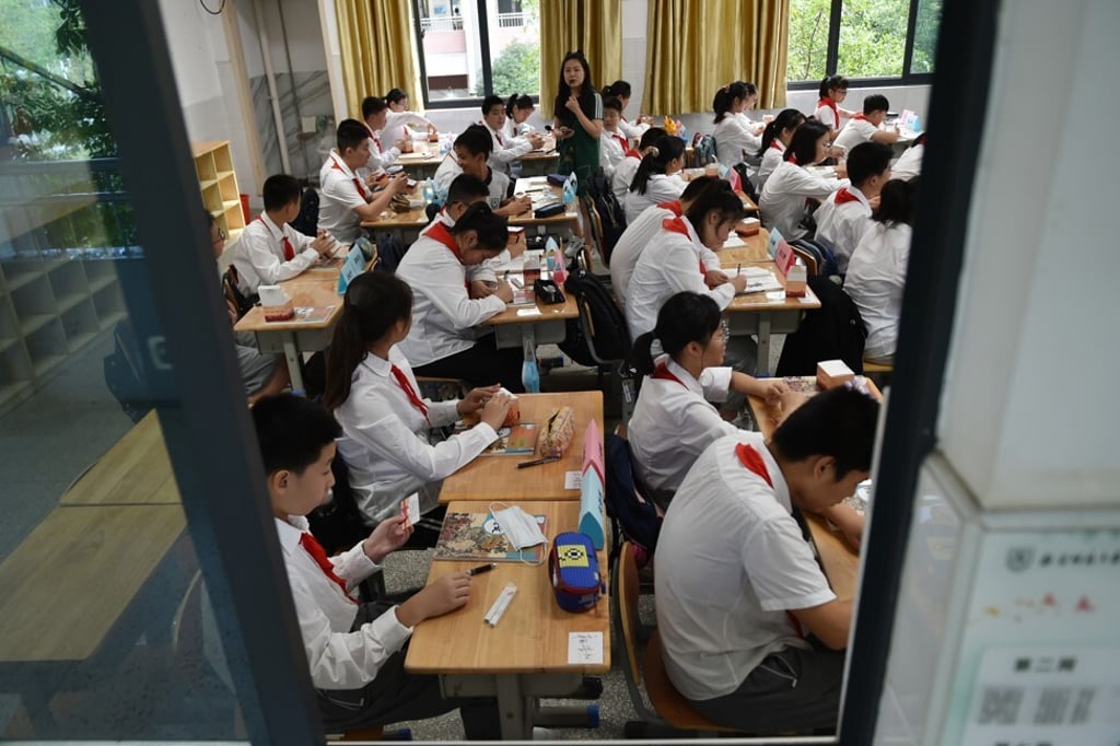 Students studying in Nanjing, East China's Jiangsu province, September 9, 2021. Photo: Getty Students studying in Nanjing, East China's Jiangsu province, September 9, 2021. Photo: Getty