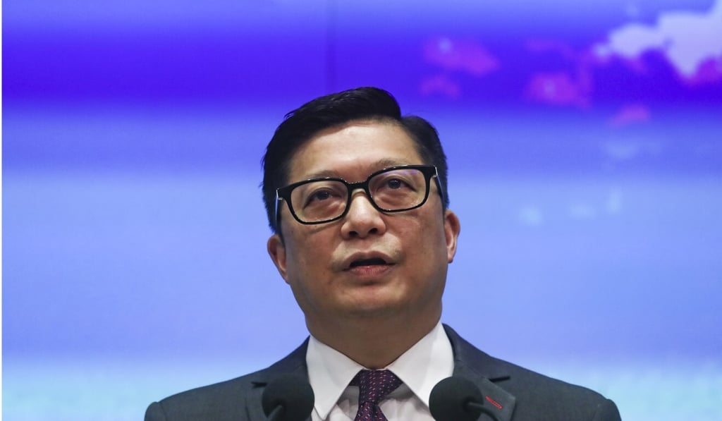 Secretary for Security Chris Tang. Photo: Jonathan Wong