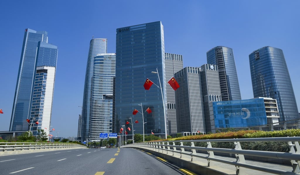 The Qianhai economic zone in Shenzhen. Photo: VCG via Getty Images