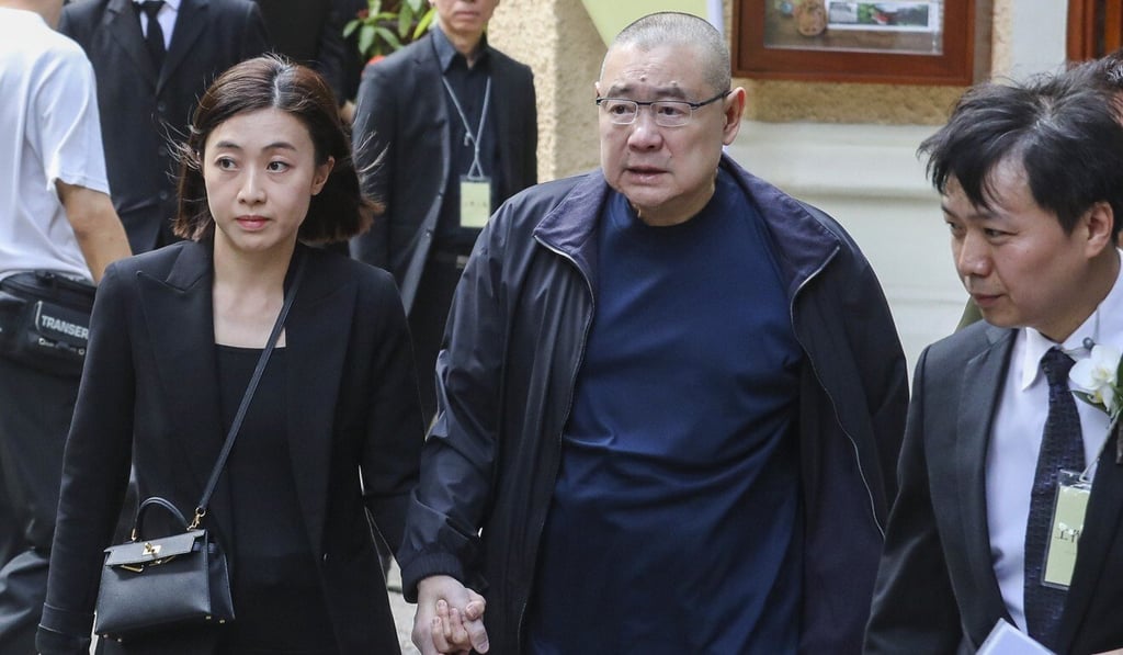 The family of Joseph Lau Luen-hung (right) controls about 78.6 per cent of Chinese Estates. Photo: Felix Wong