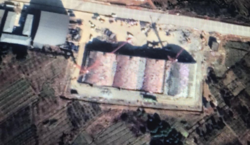 A satellite image from January shows new hangars and other infrastructure being built at an airbase in Changxing county, Zhejiang province. Photo: Kanwa Defence Review