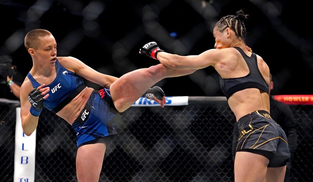 Rose Namajunas and Zhang Weili are set for their rematch at UFC 268 in New York this November. Photo: USA TODAY Sports Rose Namajunas and Zhang Weili are set for their rematch at UFC 268 in New York this November. Photo: USA TODAY Sports