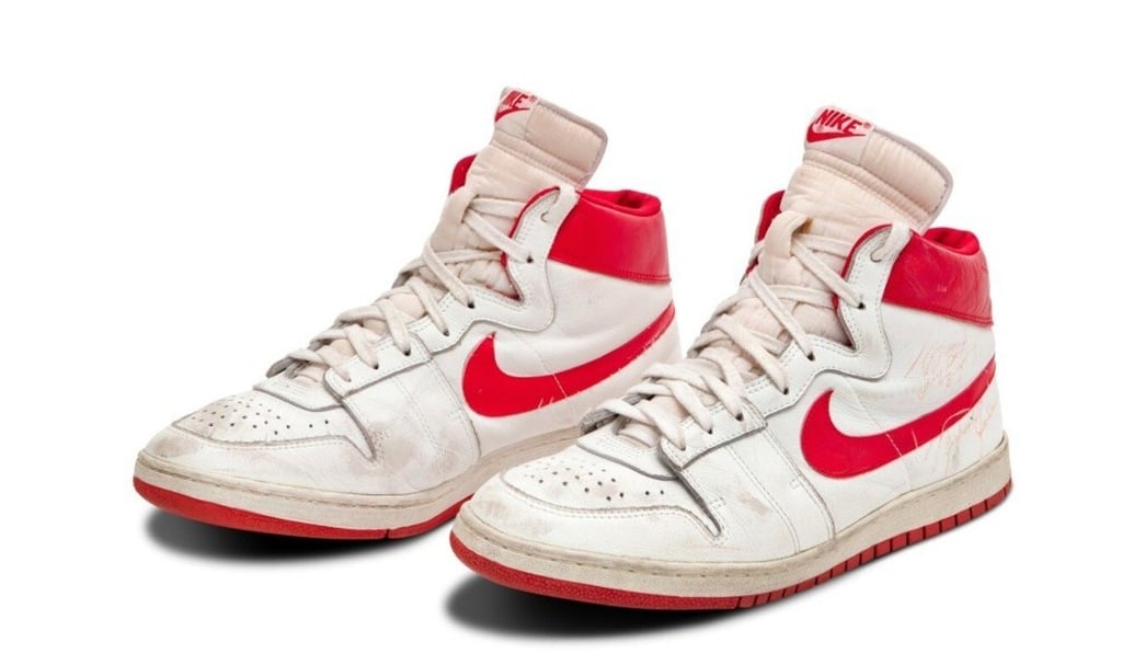 Michael Jordan s rookie Nike Air Ship shoes expected to sell for US 1m at auction South China Morning Post