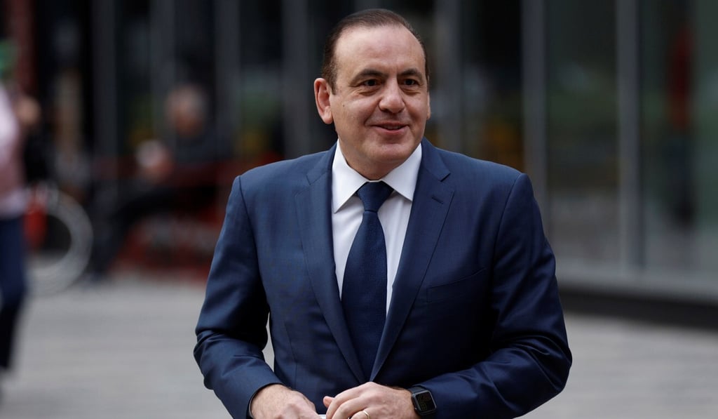 Former Wynn Resorts executive Gamal Abdelaziz arrives at federal court in Boston on Wednesday. Photo: Reuters