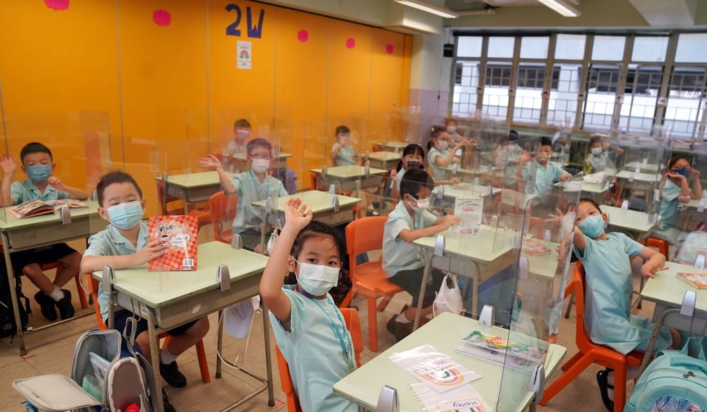 The number of six-year-old pupils in the city is set to decline by 14.5 per cent in the next eight years. Photo: Sam Tsang