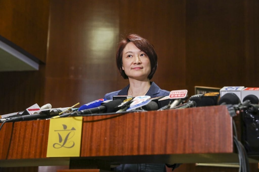 Lawmaker Starry Lee. Photo: K. Y. Cheng Lawmaker Starry Lee. Photo: K. Y. Cheng